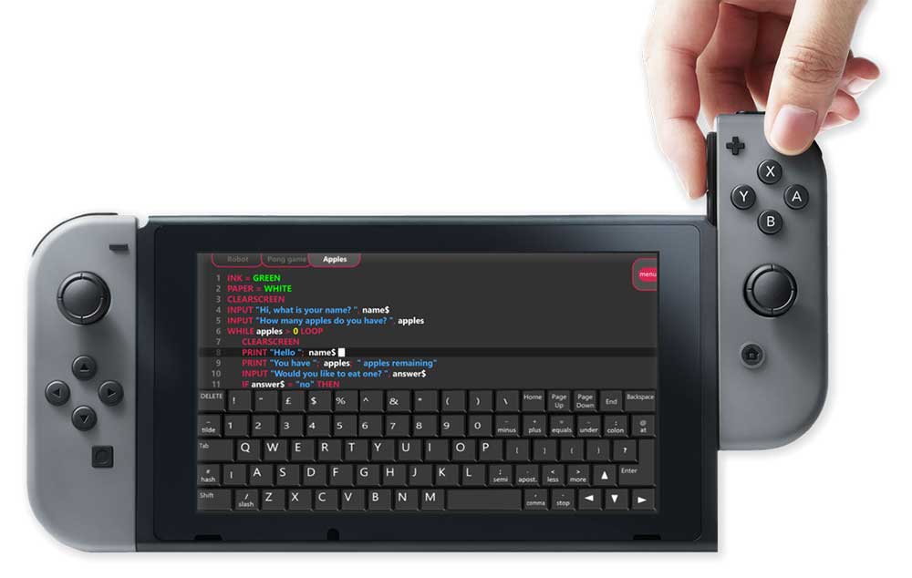 Fuze Code sur Nintendo Switch : programmez vos propres jeux ... - 