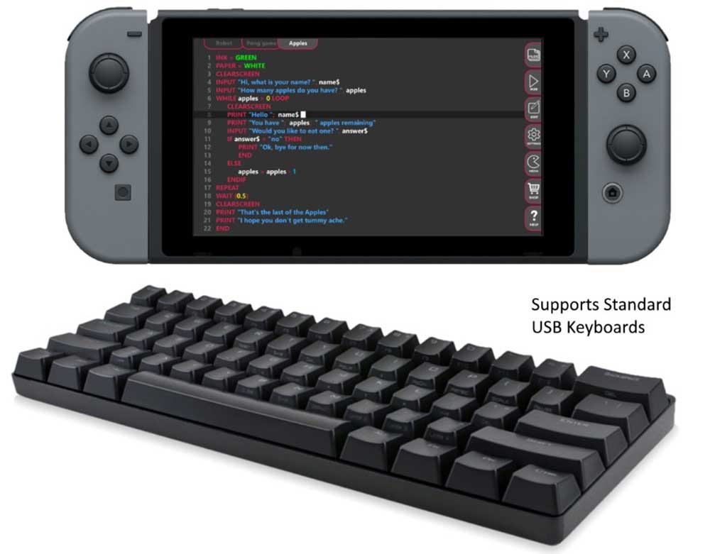 Fuze Code sur Nintendo Switch : programmez vos propres jeux ... - 